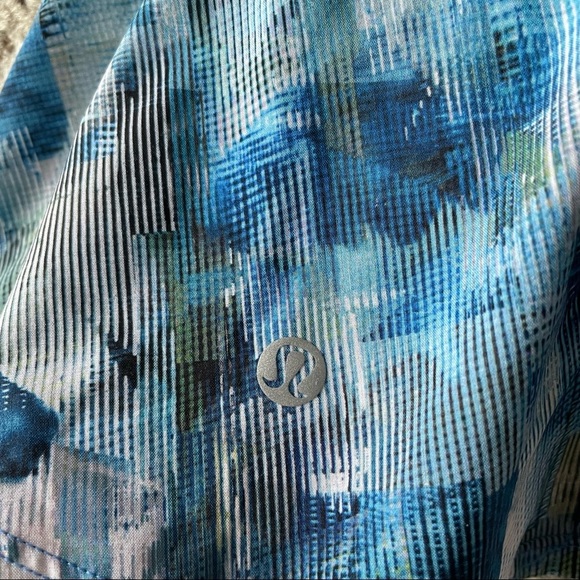 NWOT Lululemon Play Off The Pleats Skirt *13" in Sun Dazed Multi Blue - Picture 4 of 11